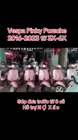 Vespa Hồng Porsche chiến thần của các chị em #hottrend #trendingnow #xh #trending #hot 