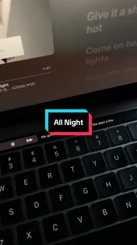 ALL NIGHT #allnight #iconapop #trending #lyrics #laguviral 