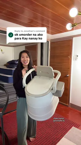 Replying to @Jonathan salamat po mam #portablearinola #arinola #portabletoilet #giftideas #fyp 