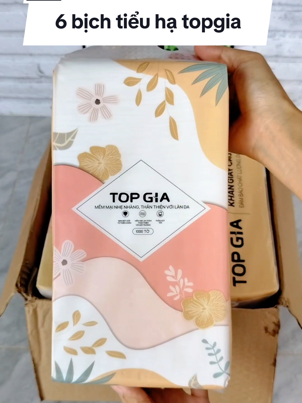 Đang trợ giá cho thùng 6 bịch giấy topgia, còn được miễn ship nữa #nhadaily90 #khangiay #khangiaytopgia #khangiayruttreotuong #topgia @Nha Daily @Nha Daily @Nha Daily 