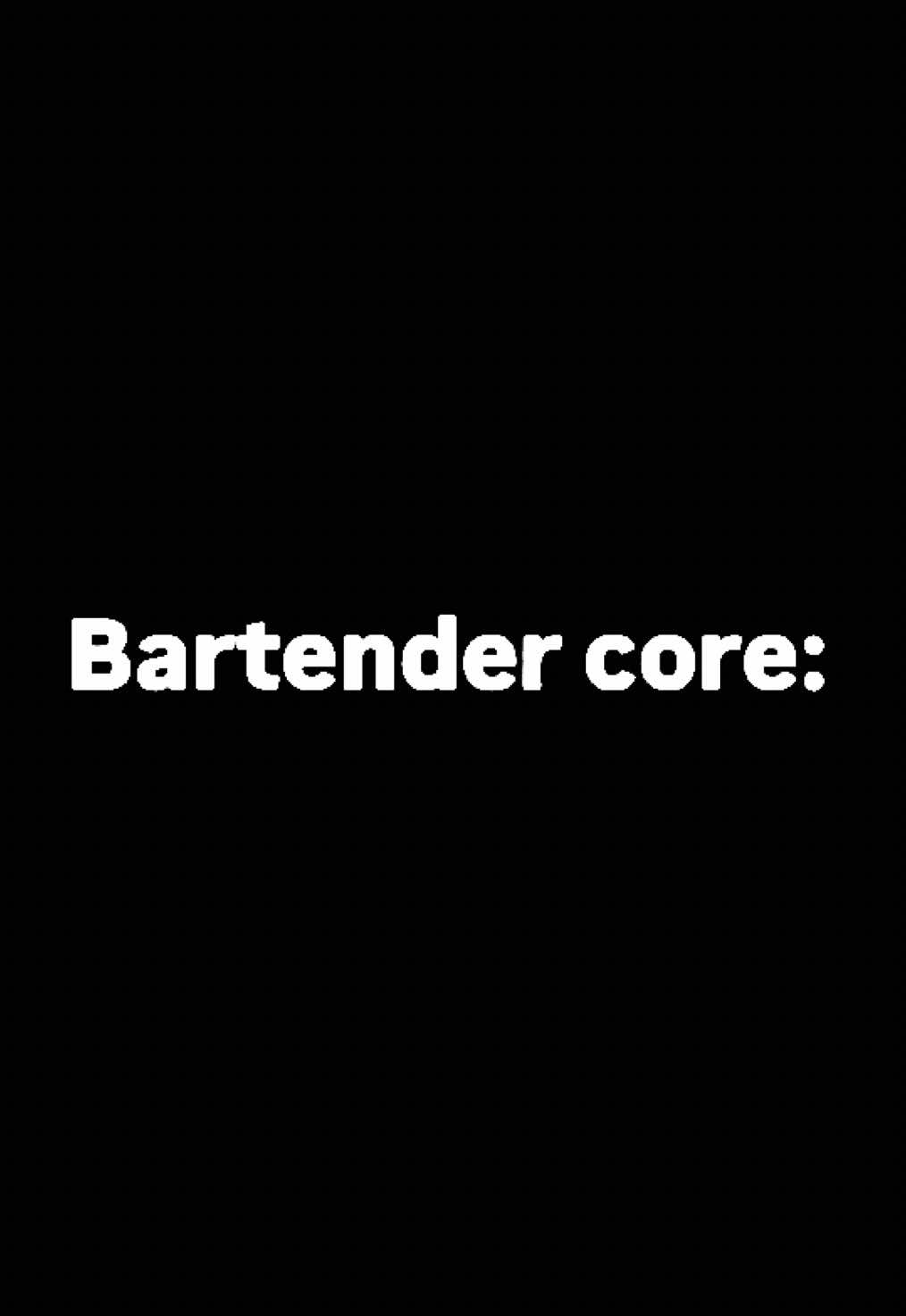 lots of unforgettable core, love it 😆 #creatorsearchinsights #bartender #bartenderlife #bartending #bartenderbacot 
