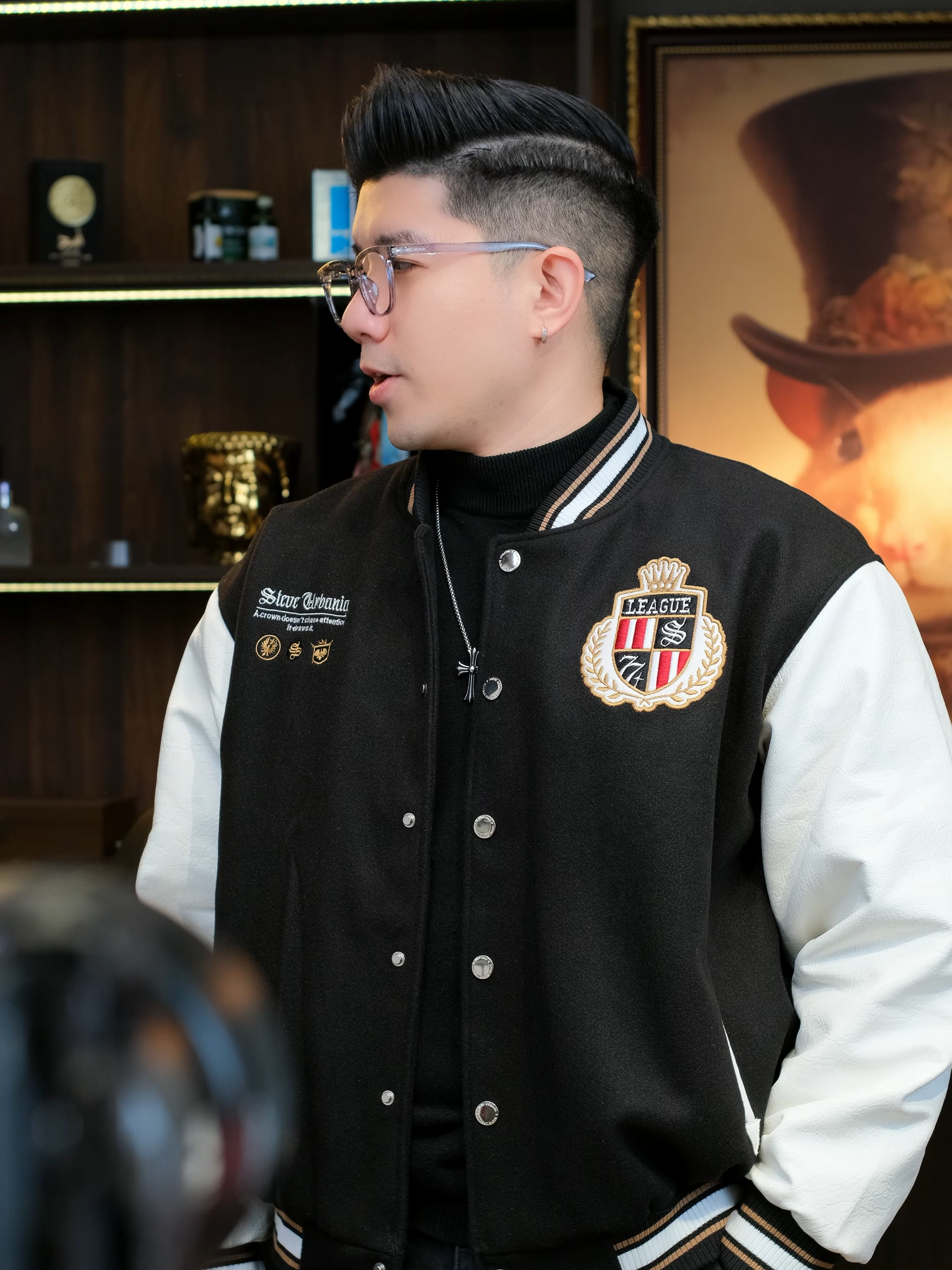 Áo khoác varsity thiết kế mới dày dặn siêu ấm #minhcuan #thoitrangnam #xuhuong #aokhoac #aobomber #aovarsity #varsity