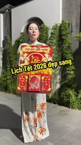 Lịch Tết mẫu mới 2026 phủ tráng gương cao cấp  @Cù Phượng Gia Dụng  @Cù Phượng Gia Dụng  @Cù Phượng Gia Dụng #lichtet #lich2026 #lichtreotuong #lichmaihuyenanh #xuhuong 