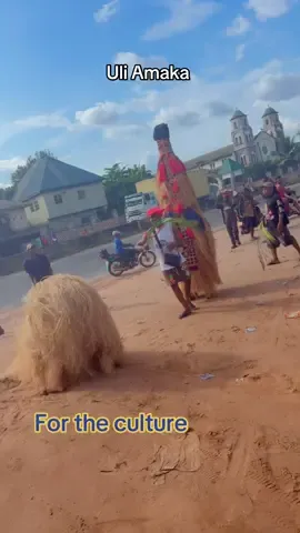 When it comes to masquerade in Igbo land  leave it for Okija,Ihiala and Uli 