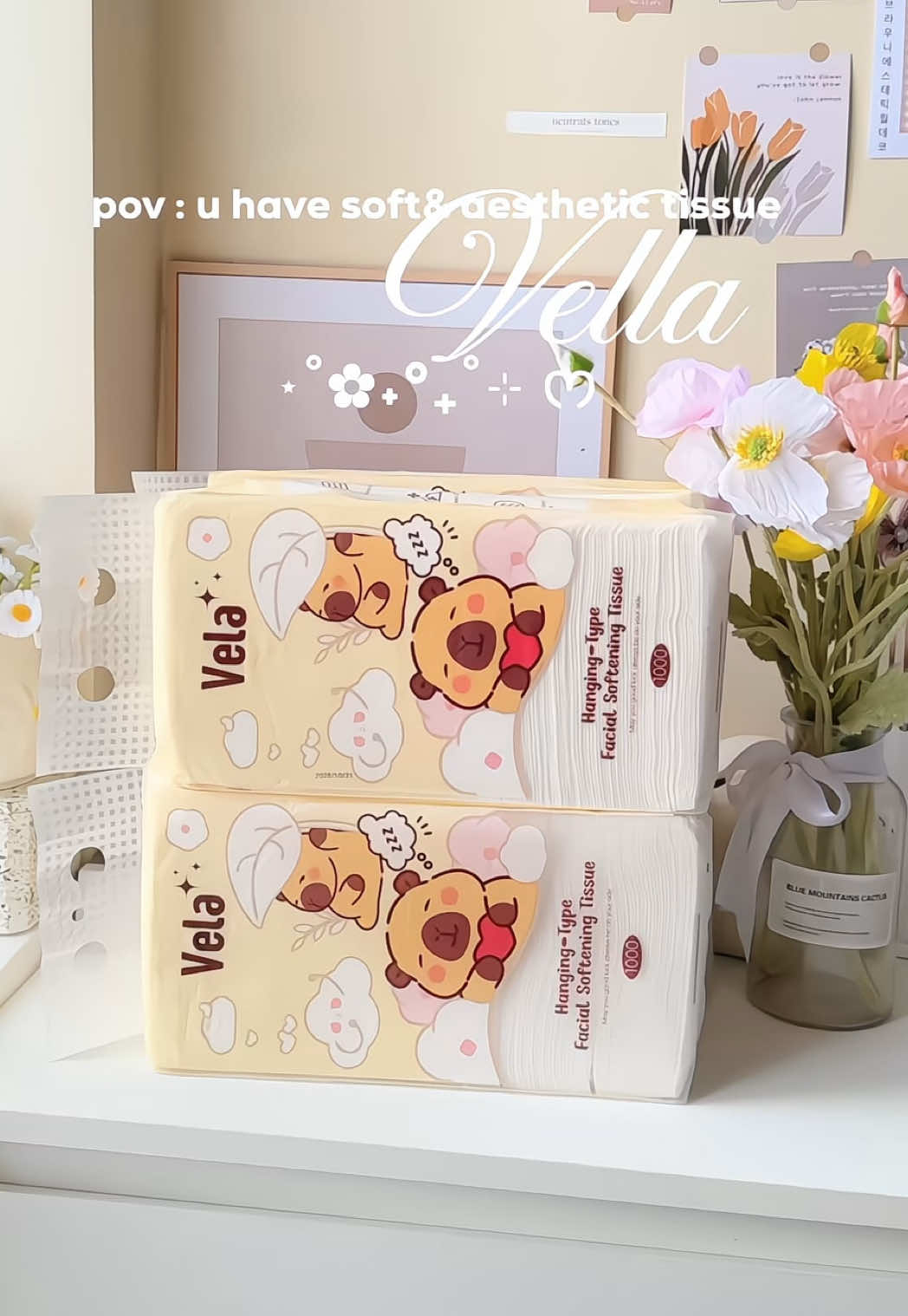 aaa velassssss tissue aku nambah lagiii💛 #velatissue #tisumurah #tisuviraltiktok #tisugantung 