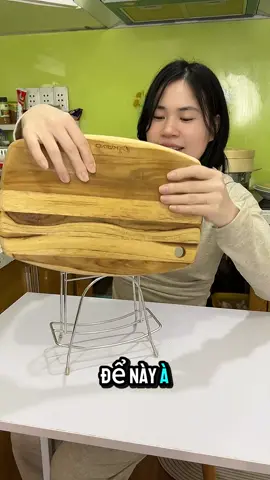 Kệ cài dao thớt inox tiện ghê nhà các bác. #kecaidao #kecaidaoinox #kededaothotnhabep 