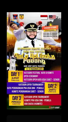 Kejuaraan Piala walikota padang 2025 #pialawalikotapadang #2025 #fyp #karate #ceritakita 