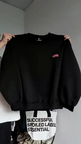 Áo sweater nỉ 2 da #xuhuong #fyp #fashion