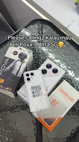 New Pova 7 Ultra 5G #tecnoindonesia #pova7series #tecnopromotor #tecnobanten #pova7ultra5g @tecno.jabodetabek 