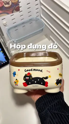 Sao mà cute quá zạy nè, decor bàn học xinh lunnnn #unboxing #review #decor #tiktok #fyp 