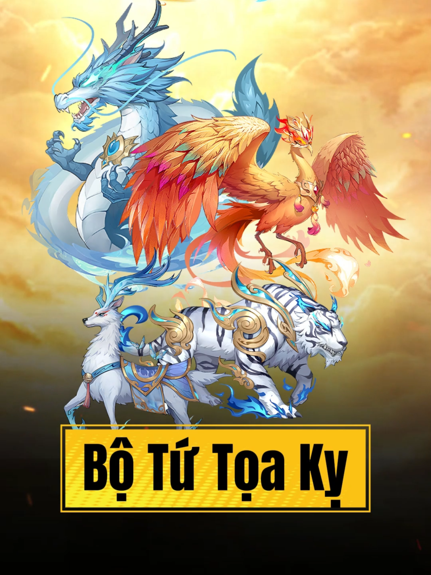 Bộ Tứ thú cưỡi 