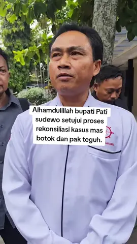 Bupati Pati Sudewo setujui damai dengan mas botok cs #pativiral #pati  SC Eko Kuswanto 