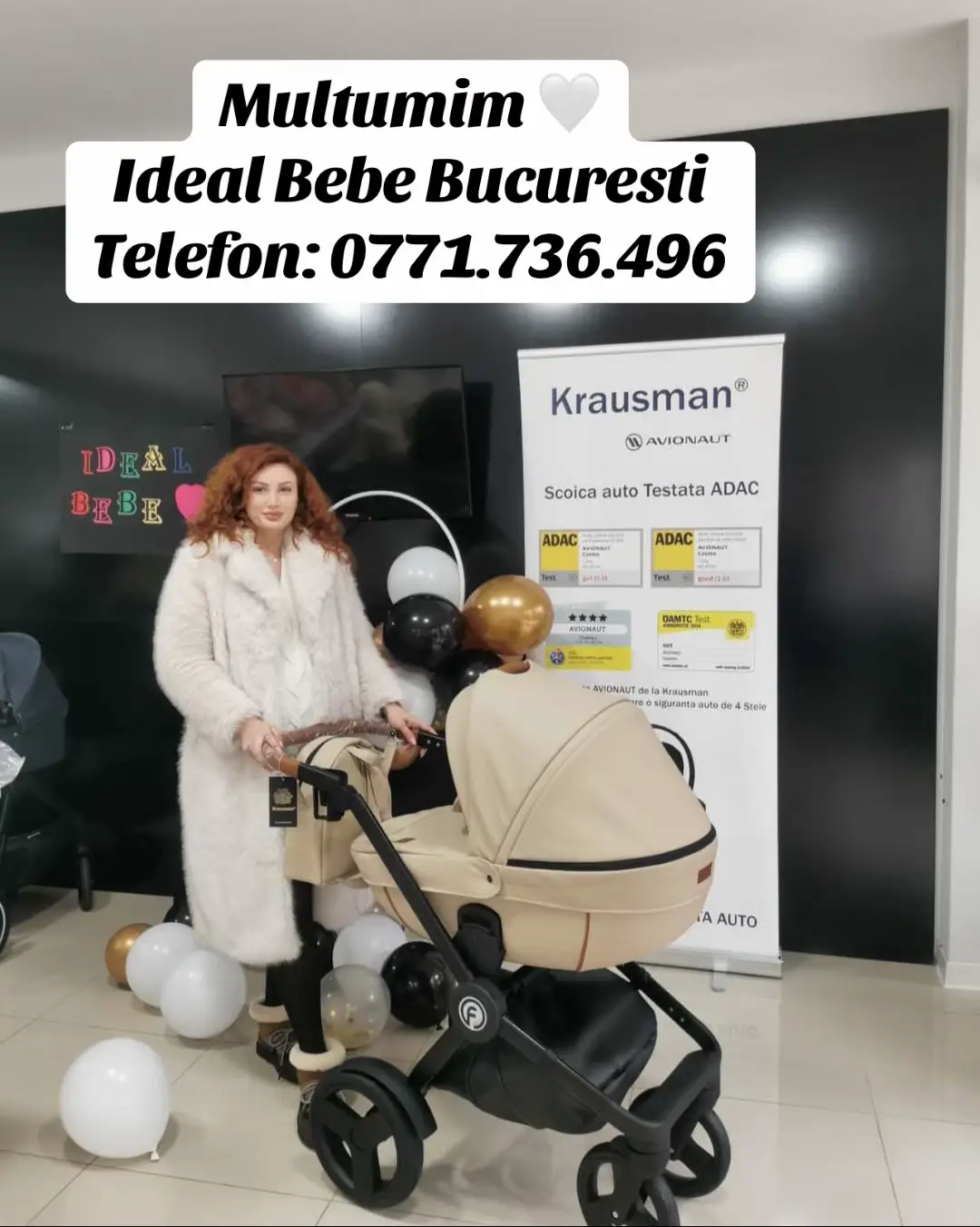 Atentie ‼️ Nu ratati ofertele din Magazin  #Bucuresti 🛍️🎁 Stocuri Limitate ! Model : Krausman  ##Topaz##krausman #carucior #patut  Va multumim foarte mult pentru cumparaturile facute in magazinul Ideal Bebe Bucuresti https://m.idealbebe.ro/carucioare-copii-3-in-1-c-175.html