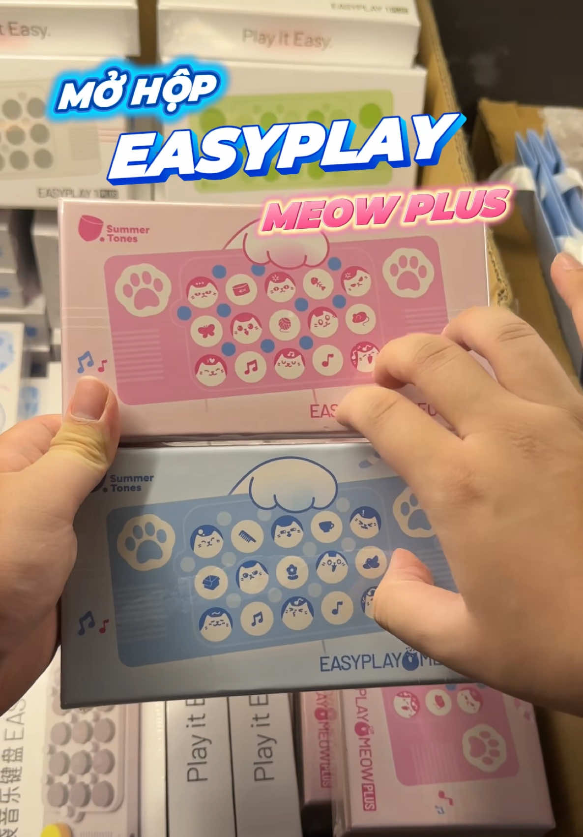 Mở hộp Easyplay Meow Plus 😍 #skychildrenofthelight 