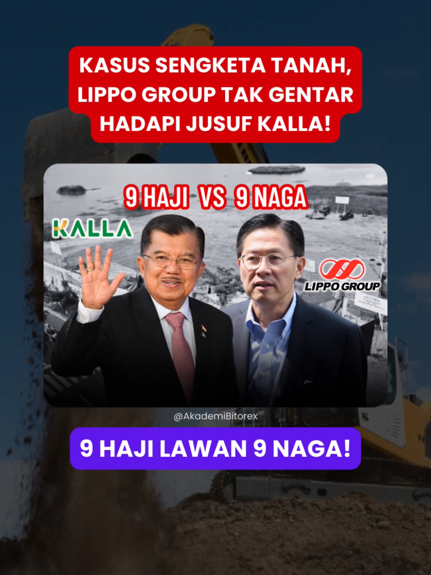 Drama sengketa lahan Kalla Group vs Lippo Group memanas! 🔥  Lippo Group lewat PT GMTD Tbk menegaskan mereka tak gentar, bahkan menolak tunduk pada tekanan pihak mana pun!💥 Mereka klaim tanah itu sah dibeli sejak 1991–1998, lengkap dengan proses yang dianggap legal dan transparan.🤝 Di sisi lain, Hadji Kalla Group punya sertifikat HGB tahun 1996, sementara Lippo punya HPL dari pemerintah sejak 1990-an. Sengketa makin rumit karena dua hak berbeda tumpang tindih sejak dulu! 😱 Kementerian ATR/BPN pun akhirnya turun tangan dan menegaskan penyelesaian harus berbasis data, administrasi, dan kepastian hukum, tanpa memihak. 🔥  Siapa yang benar dan siapa yang akan menang? 👀✨ #lippo #jusufkalla #kalla #kallagroup #lippo #fyp #Viral #Lippogroup #sengketatanah #FYP #AkademiBitorex #AkademiBitorex_Ltd