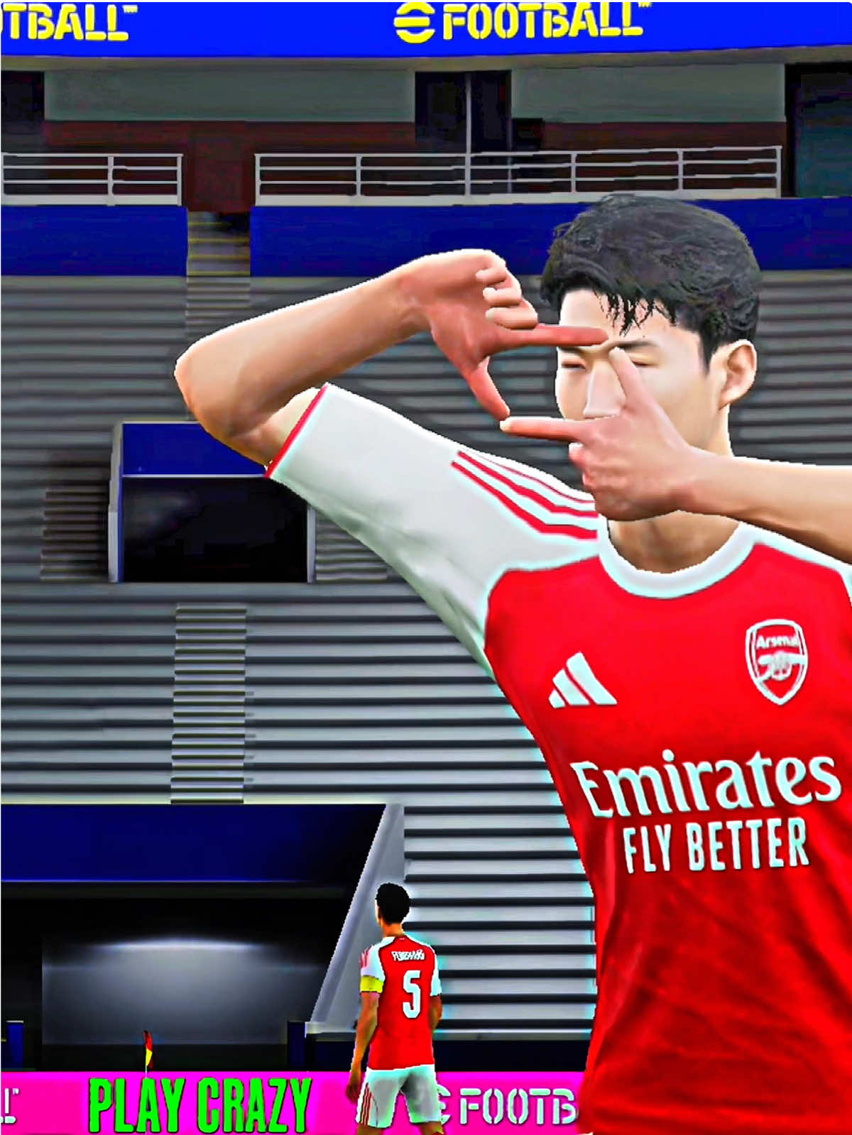 Blitz Curler Of Son Hyung Min 🥶🔥 #foryou #efootball #foryoupage #sktahmang #viral 