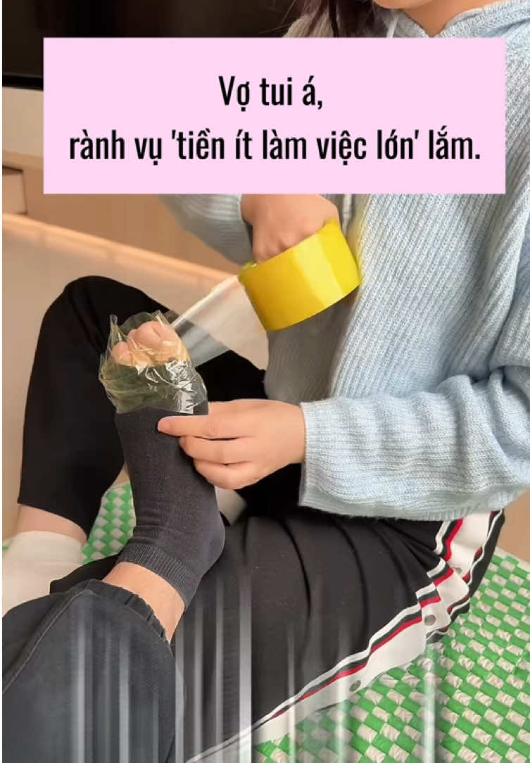 Vợ tôi rành việc “tiền ít làm việc lớn” lắm
