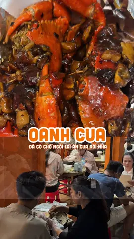 Có Chỗ Ngồi Lại Cho Khách Nhà Em Tới Nhâm Nhi Cua Rồi Nha #cuakhongday #oanhcua 