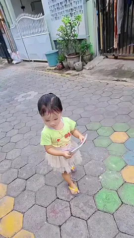 semangat sekali dek🤏🏻 #fyp #toddler #aktif #posyandu #allahummabarik 