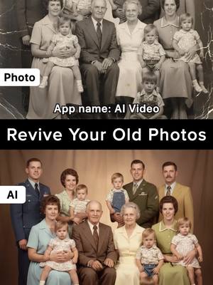 Revive your old photos with AI Video now!