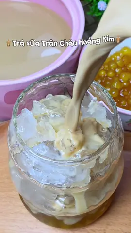 Nấu trà sữa trân châu hoàng kim tại nhà siêu dễ mà thơm ngon dẻo dai lắm luôn #fyb #xuhuongtiktok #trasuatranchauhoangkim #trasuaonici #setnguyenlieunautrasua 