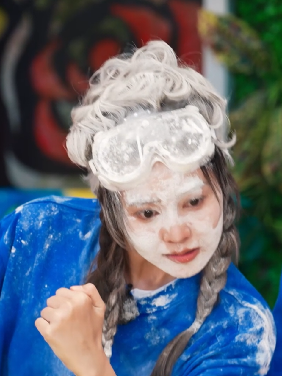 Dính hơi nhiều bột thôi mờ #NinhDuongLanNgoc #RunningManVietnam #RunningManVietnamSeason3 #tranthanh 