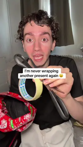 You should not be wrapping your Christmas presents like this, instead use these!! #christmasgiftbags #christmaswrapping #giftbags #blackfriday #tiktokmademebuyit 