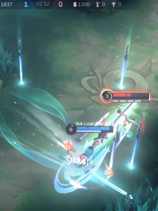 tuh beatrix knpa dah 😭😭 asik sendiri #ling #mlbb #presetalightmotion #mobilelegends #mlbbcreatorcamp 