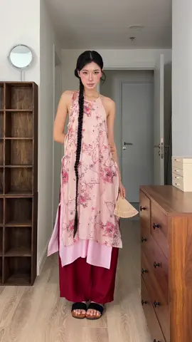 Tưởng tượng nay m1 TẾT #outfitideas #mixmatch #áodai #tet2026 @dami.byQ 