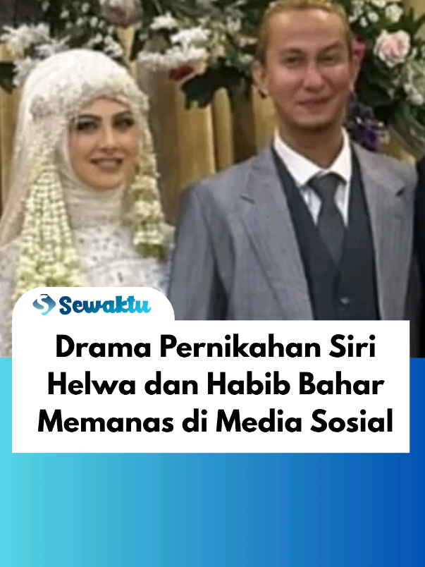 Helwa Bachmid akhirnya mengungkap bahwa ia telah setahun dinikahi Habib Bahar sejak 15 November 2024. Dalam unggahannya, ia menulis bahwa selama setahun itu ia justru merasa menderita. Helwa menyebut tidak pernah merasakan bimbingan dan merasa hidupnya seperti istri cadangan. Ia juga menyinggung kondisi anaknya yang menurutnya tidak mendapatkan sosok ayah yang hadir dan bertanggung jawab. Pengakuan Helwa langsung dibalas tegas oleh istri pertama, Fadlun Faisal Balghoits. Ia menyatakan siap membawa persoalan ini ke pihak berwenang dan ikut memperlihatkan bukti transfer yang diklaim sebagai kiriman dari Habib Bahar untuk keluarga Helwa. Fadlun menegaskan bahwa semua bukti itu akan dijadikan dasar langkah hukum selanjutnya. Drama antara dua pihak ini pun semakin mencuri perhatian publik dan menunggu perkembangan berikutnya. #SewaktuSetiapWaktu