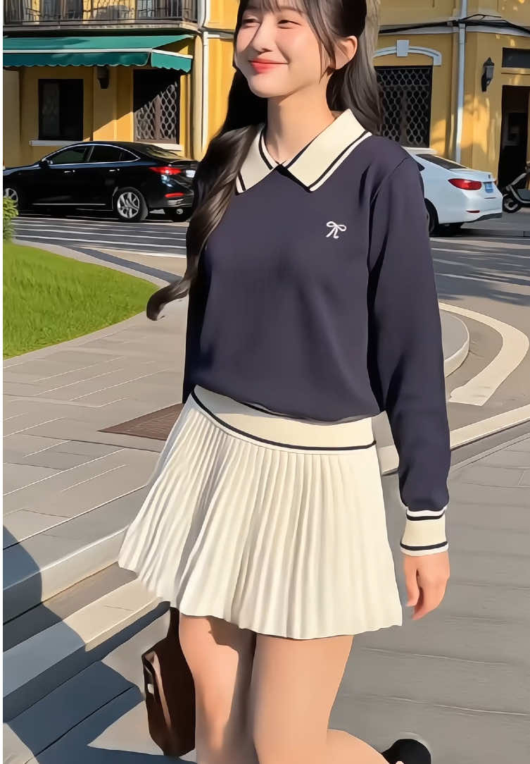 Áo len nữ thêu nơ chất len lông thỏ cao cấp #aolennu #aolenxinh #aolendaitay #aolenthanhlich #xuhuong 