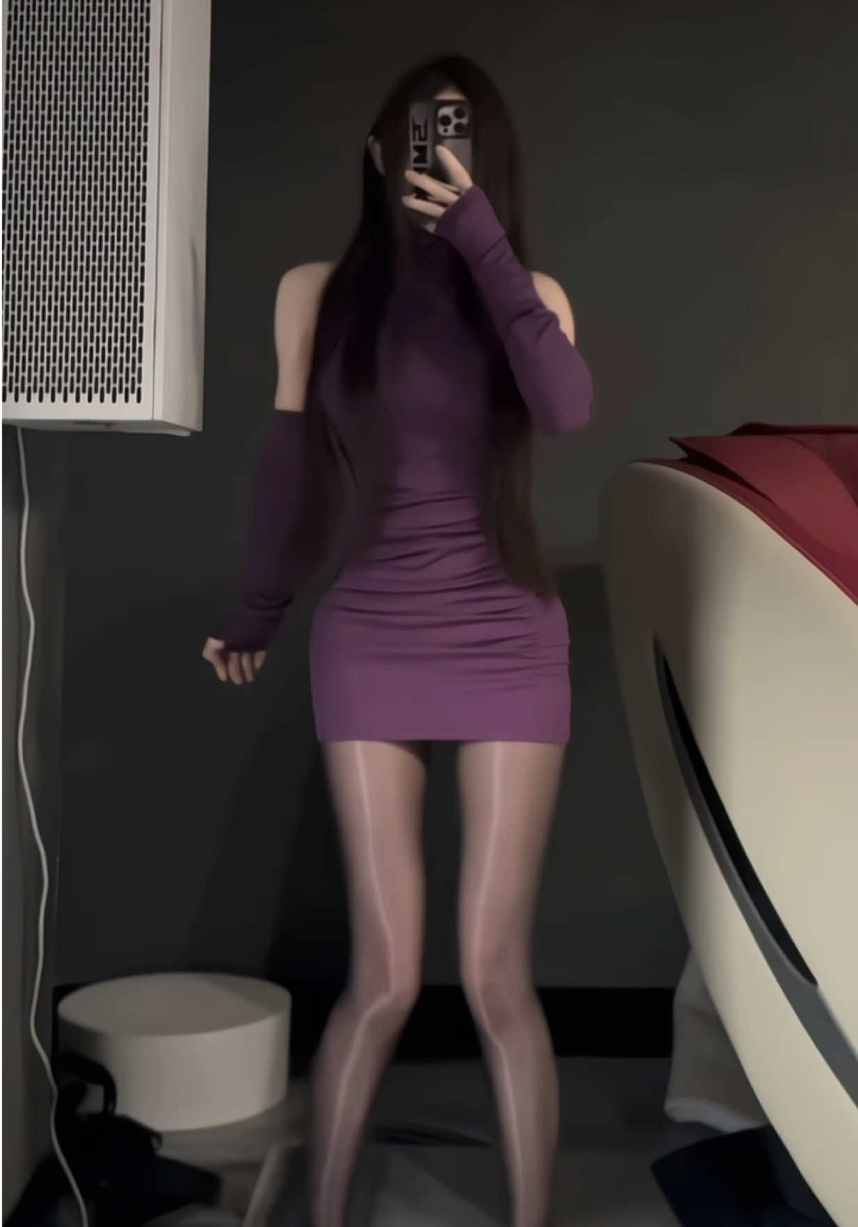 拒绝不了紫色高跟鞋 #反差 #御姐 #大长腿 #今天穿什麼 #fyp