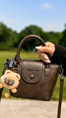 Tặng Charm Gấu]Túi Xách Nữ Dá#xuhuong #thinhhanh #tuiđeocheo #tuixach 