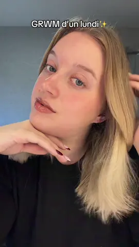 Oui, je suis déjà fatigué alors qu’on est lundi😭 #grwm #grwmmakeup 