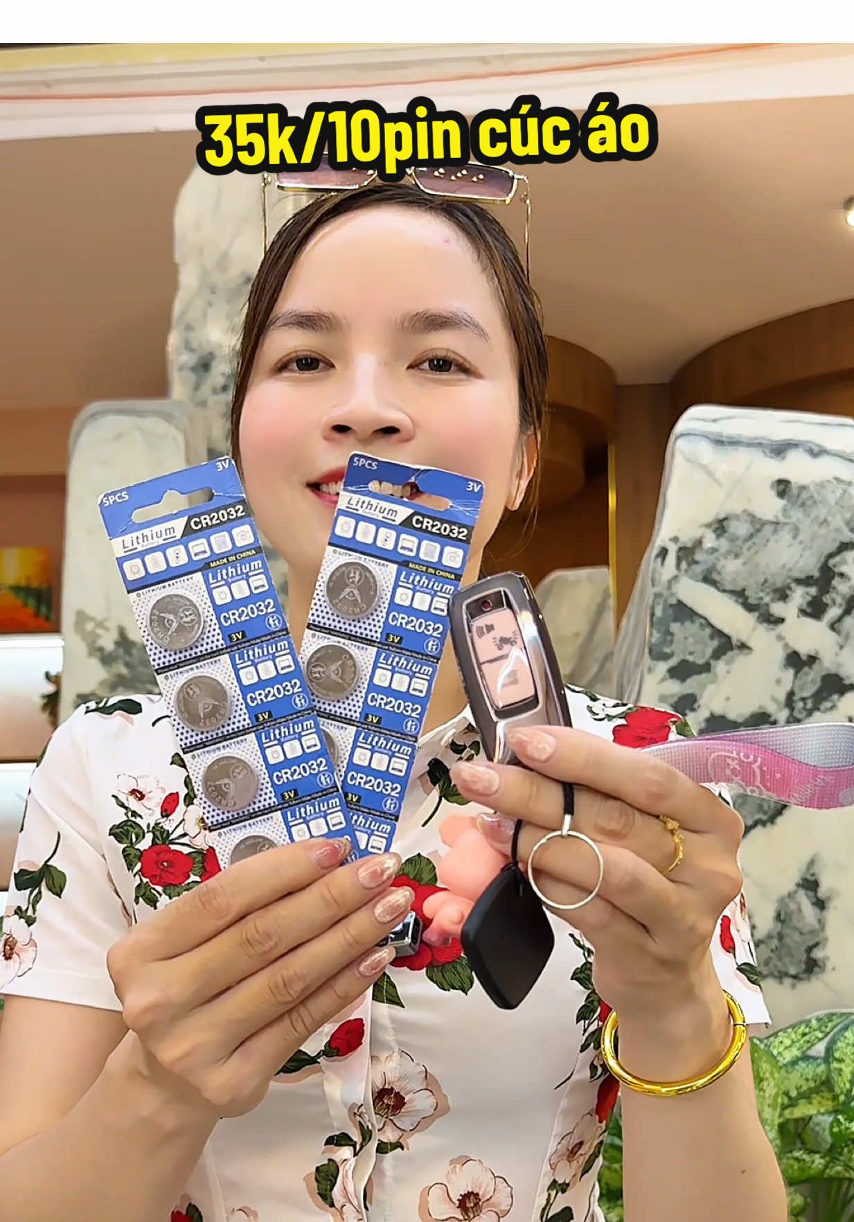 Trả lời @NguyenthiHuyen pin cúc áo cr2032 #pincucao #pincr2032 #pinchiakhoaxemay #vanvuive6262 #xh  @Vân Vui Vẻ 6262 