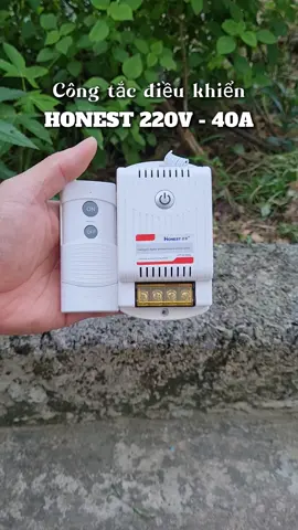 Công tắc điều khiển từ xa Honest 40A #congtacdieukhien #dieukhientuxa #suachua #chiasekinhnghiem 