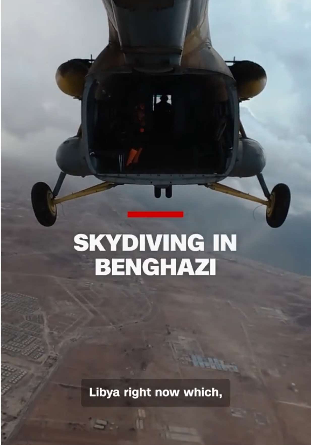 After years of war, the authorities in Benghazi, Libya, are trying to attract international tourists. They've started with a brand new skydiving center. CNN’s Isobel Yeung reports. #cnn #libya #benghazi #skydiving