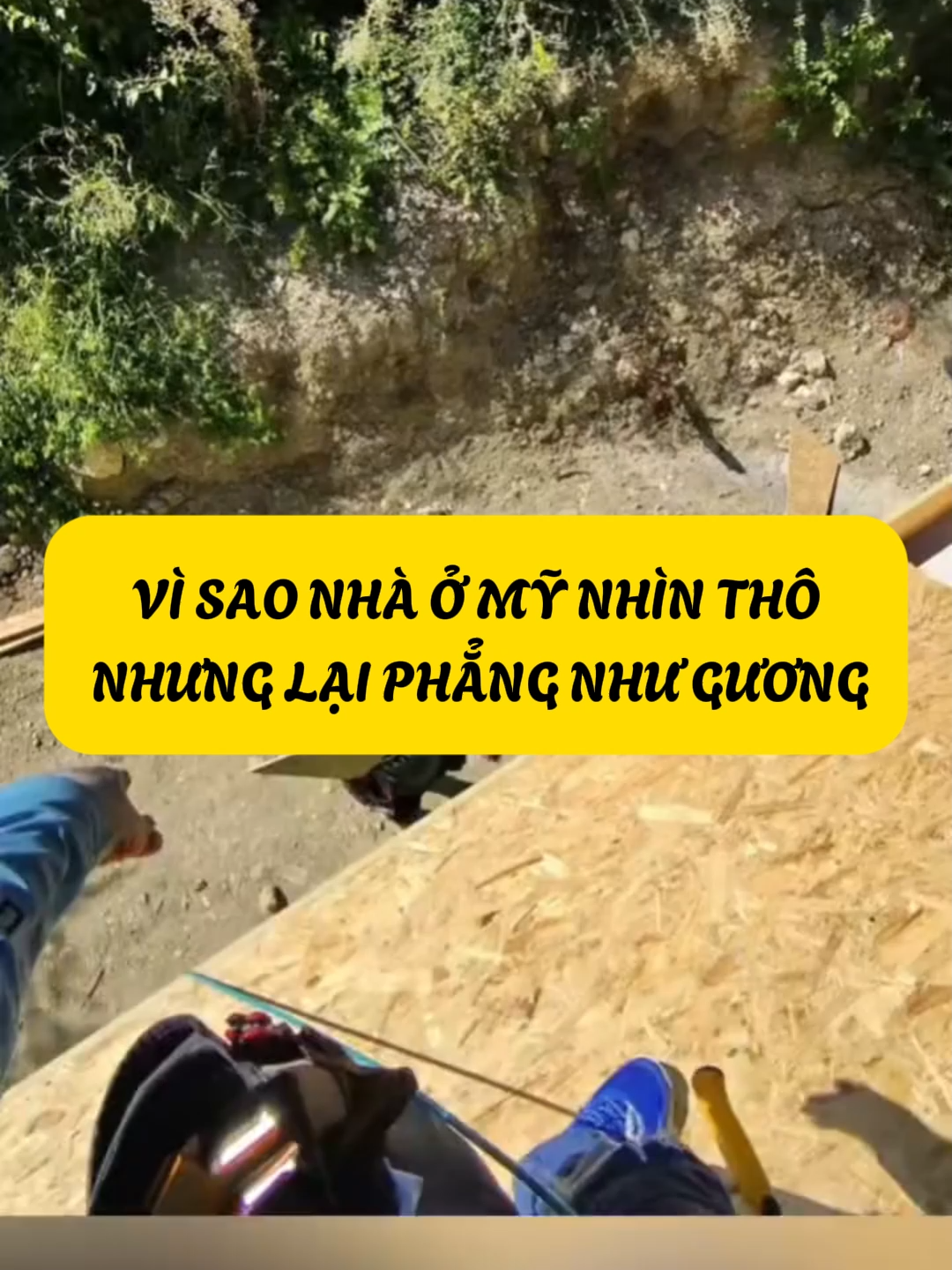 Vì Sao Nhà Ở Mỹ Nhìn Thì Thô Mà Lại Phẳng Như Gương? #kienthuc #cothebanchuabiet #khampha  #hoikhocotoi