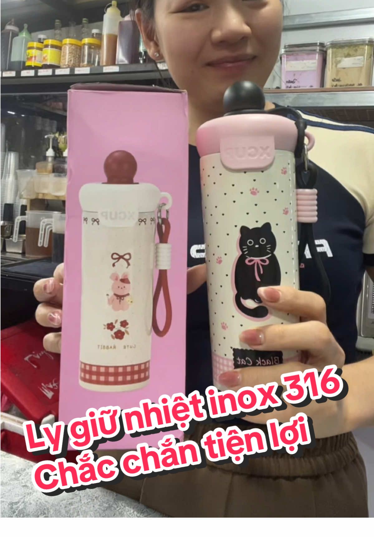 Ly giữ nhiệt inox 316 xinh xắn giữ nhiệt được 14-16 tiếng oan toàn tiện lợi #lygiunhiet #lygiunhietinox316 #lygiunhietcute #lygiunhietchinhhang #giadungtienich 