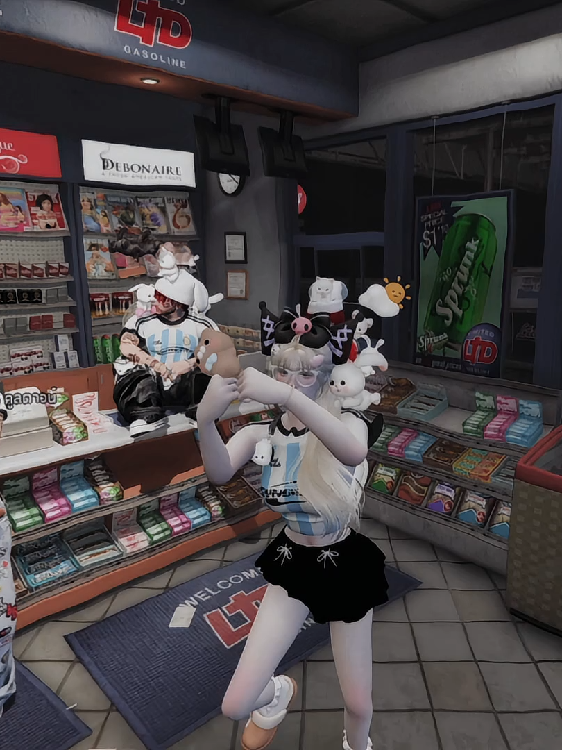 RAKAI DANCE @ach1zen @da_dadaok @winter.snowesta #warptown #community #fivem #rp