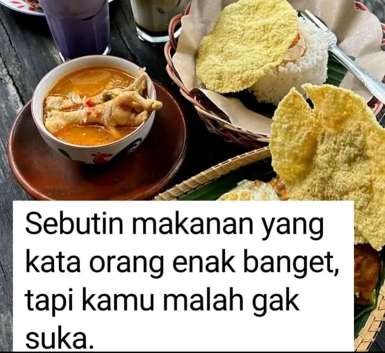 makanan enak menurut orang , tapi kamu gak suka #durian #seblak #makananterenak