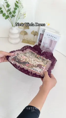 New Viola Dress #fyp #dresscantik #bajulebaran #viraltiktok #belanjaditiktok 