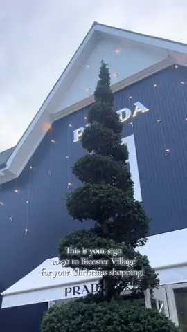 Loved it here at Bicester Village! They had a great selection of shops, places to eat and the Christmas vibe was immaculate, and it’s still only November! #girlytok #foryoupagе #bicestervillage #christmas #christmaslist 