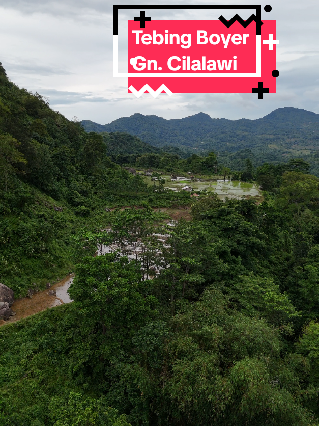 Tebing Boyer lereng Gn. Cilalawi #tebingboyer #jatiluhur #gunungcilalawi #purwakarta_istimewa #pariwisatapurwakarta 