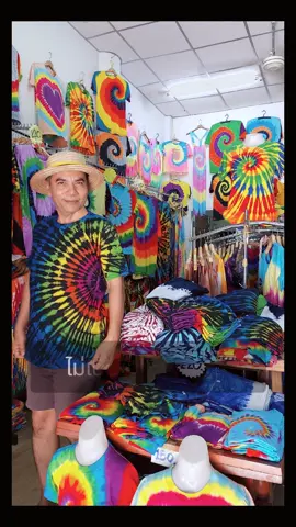 #เน้นโชว์ไม่เน้นขาย  #เสื้อมัดย้อม 