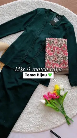 Siapa team hijau? 💚 korang suka tak mix & match ni? tapi design ni tinggal sikit je tau!  #tutorialtudung #tudungbawal #tudunglabuhviral #fyp #zoearisahnewera 