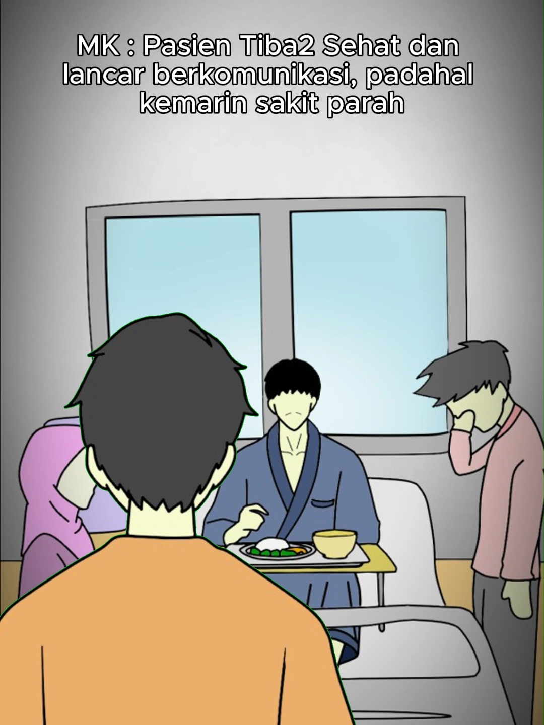 Terminal Lucidity TERMINAL LUCIDITY adalah fenomena Medis di mana seseorang yang sakit parah atau mengalami penurunan mental drastis tiba-tiba menunjukkan kejernihan mental dan kesadaran yang tidak terduga sesaat sebelum meninggal dunia. Kondisi ini sering terjadi pada pasien dengan penyakit otak atau saraf seperti Alzheimer, demensia, tumor otak, atau stroke, di mana mereka bisa tiba-tiba berbicara dengan jelas, mengenali orang-orang di sekitar, dan menunjukkan emosi yang mendalam sebelum akhirnya meninggal.#fyp #relateable #shortcomic #education #terminallucidity