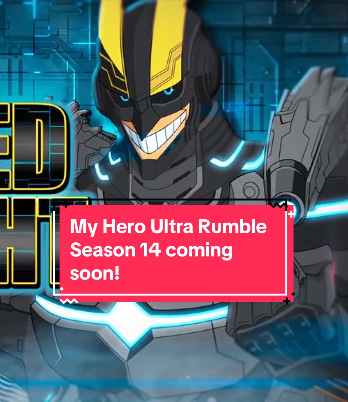 The former Number One hero makes a final stand! Armored All Might is ready for one more SMASH in Season 14 of MY HERO ULTRA RUMBLE — the superpowered FREE-TO-PLAY battle royale! New content coming in Season 14: 💥 New Hero – Armored All Might returns armored up and powered by love for his students! 💥 New Costumes – Adventurer, Christmas Santa, and more! 💥New Battle Style – Shigaraki “Thousand-Hand Break” brings Decay to a terminus!