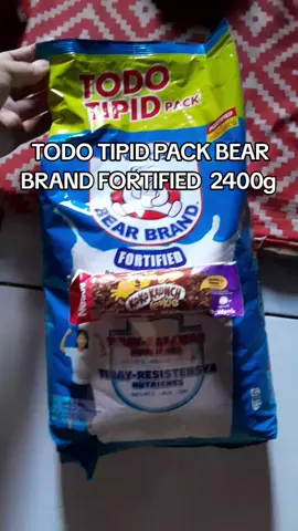 #creatorsearchinsights BEAR BRAND Fortified Powdered Milk Drink 2.4kg - With Tibay Resistensya nutrients #checkoutnasayellowbasket🛒👇💛 