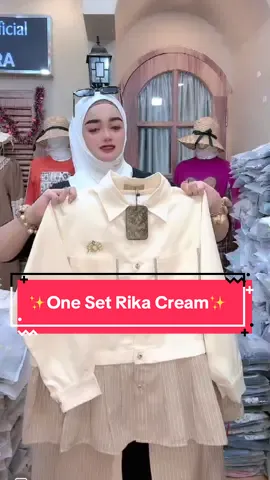 New✨One Set Rika Cream✨By Unii Araa💕